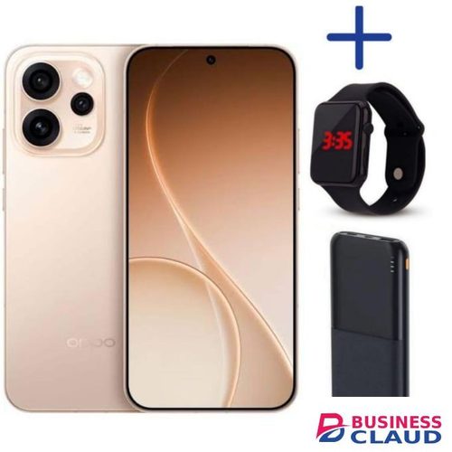Oppo Reno 15F 5G – 6.57" AMOLED –12GB +512 50MP Ultra-Clear Camera – 7000mAh Battery – 80W Fast Charge WATCH P BANK
