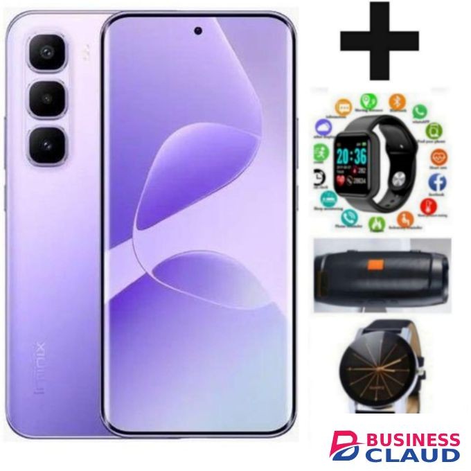 Infinix HOT 60 PRO PLUS,AMOLED CURVED SCREEN DISPLAY 6.78" INCHES(8GB +8GB) 16GB RAM & 256GB 5160 MAH BATTERY I12