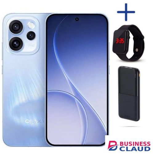 Oppo Reno 15F 5G – 6.57" AMOLED –12GB +512 50MP Ultra-Clear Camera – 7000mAh Battery – 80W Fast Charge P BANK LED