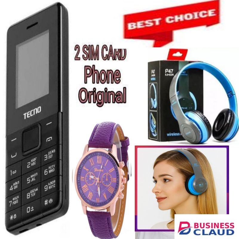 Tecno T301 2/Dual Sim,Button/KABAMBE/KATULULU/MULIKA MWIZI AND GIFTS