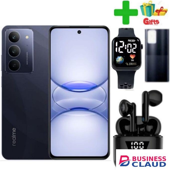 Realme C75X,6.67 Inch'Up To 8GB + 16GB RAM + 256GB ROM, 50MP" 5600mAh Battery,WATCH, EARBUDS