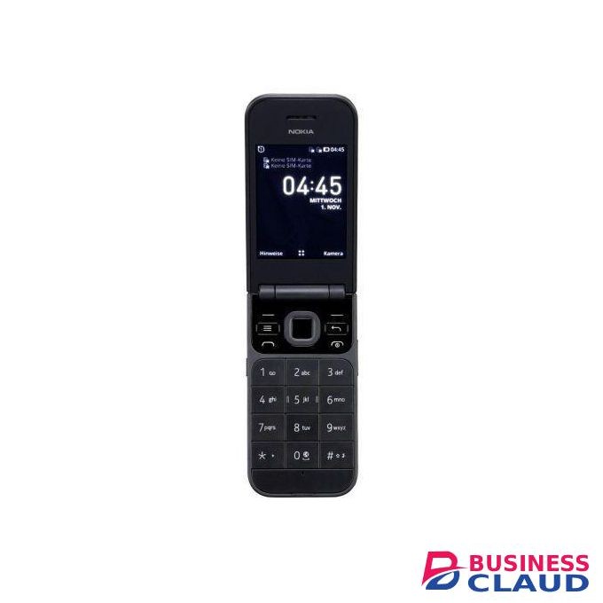 Nokia 2720 4G Flip Phone - Dual Screen - 2.8" Display - Emergency Button - Black
