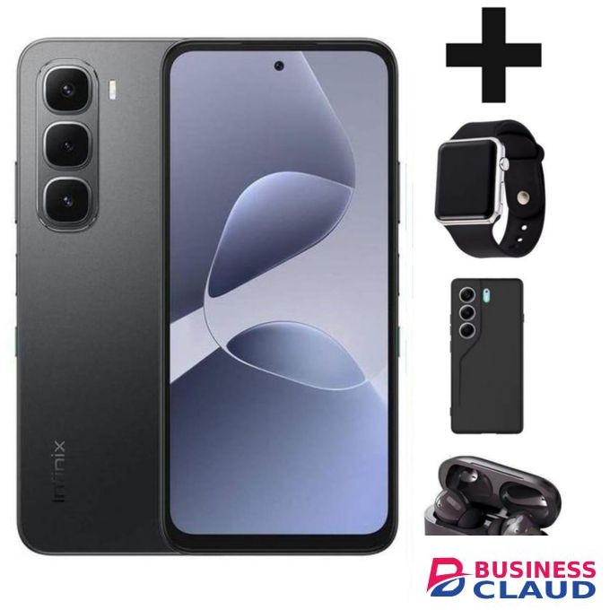 Infinix Hot 60i'6.7 Inches,6GB RAM+128GB ROM"Dual SIM'5160 MAh Battery+LED WATCH