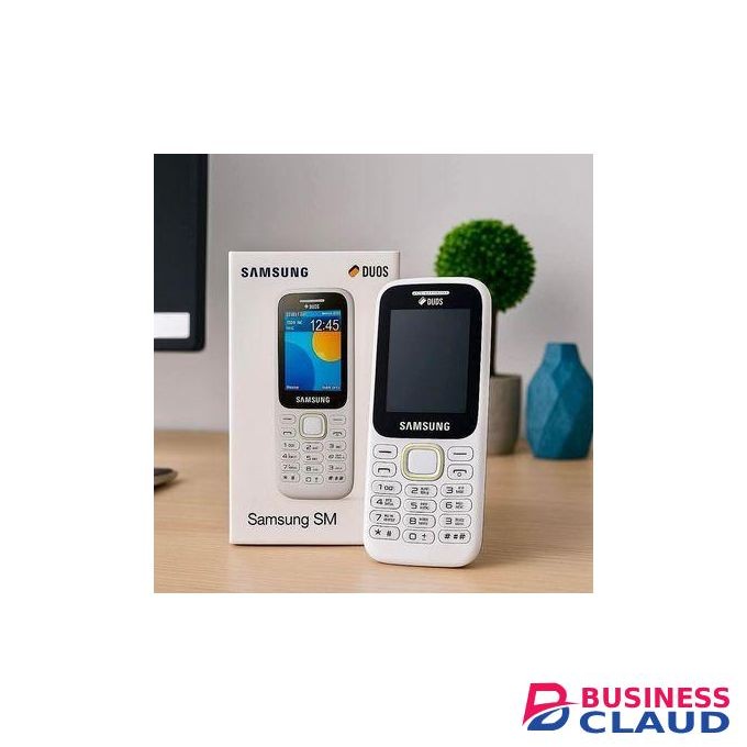 Samsung SM-B310 (DUOS), 2" Display,FM DUAL-SIM)_White Original Kabambe button phone