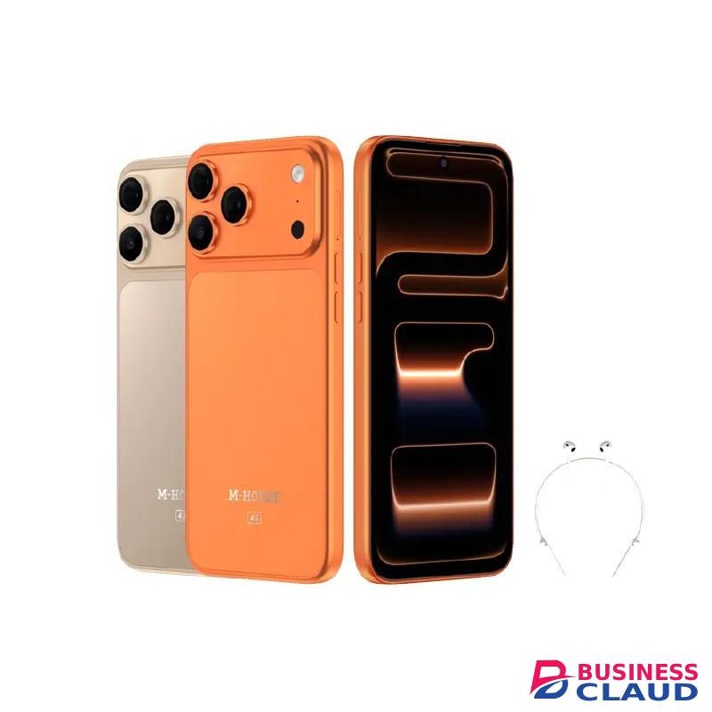 M Horse 17 PRO MAX 6.6" 4GB RAM+ 64GB ROM, 8MP+5MP AI CAMERA, 5000MAH + NECKBAND HEADPHONES