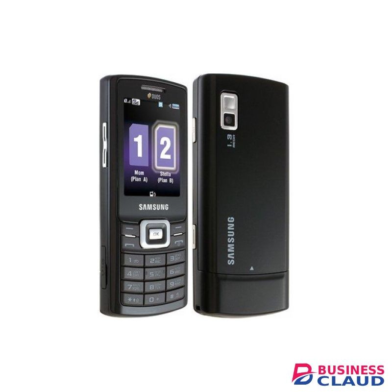 Samsung GT-C5212, 2.2 Inch, Dual Sim, 800mAh - Black
