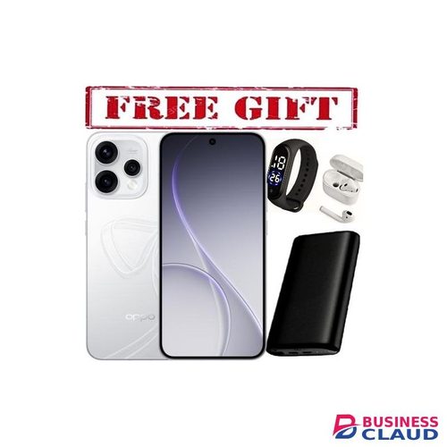 Oppo Reno 15F 5G – 6.57" AMOLED –12GB +512 50MP Ultra-Clear Camera – 7000mAh Battery – 80W Fast Charge COMES WITH FREE STRAP WATCH, POWERBANK AND AIRPODS FOR YOU white