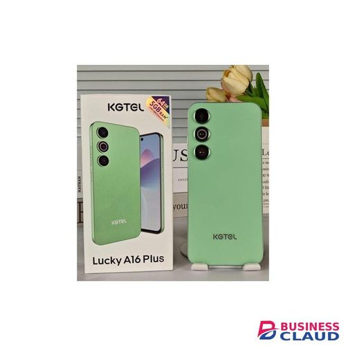 Kgtel New in lucky A16plus with 6.67HD and hole punch display, Dual sim,64GB Rom and 3GB Ram(extended), Battery 5000mAh with 18wats fast charge, fingerprint enabled.Green