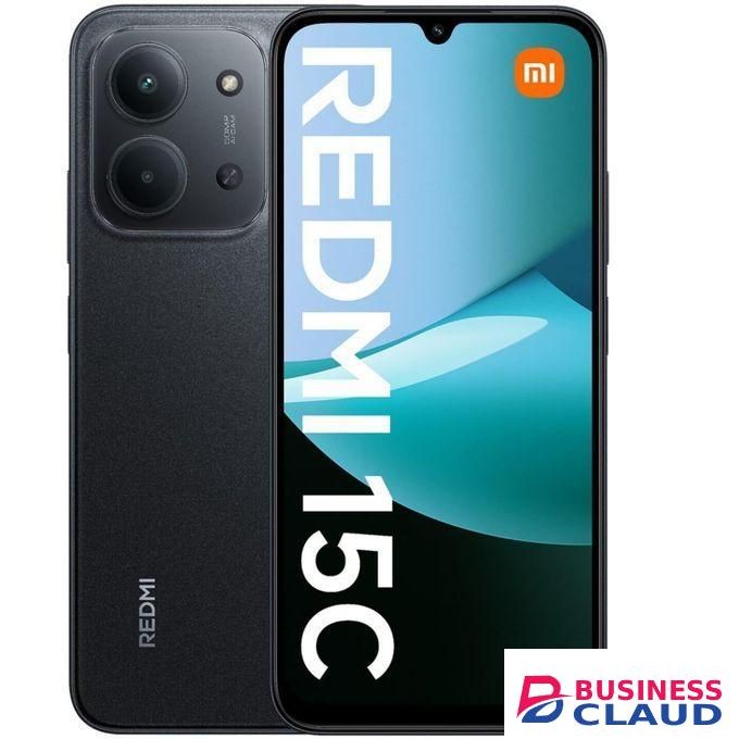 XIAOMI Redmi 15C, 6.9'',up to 8GB Extended RAM+128GB Storage, Battery: 6000 mAh,1 YEAR WARRANTY - Black