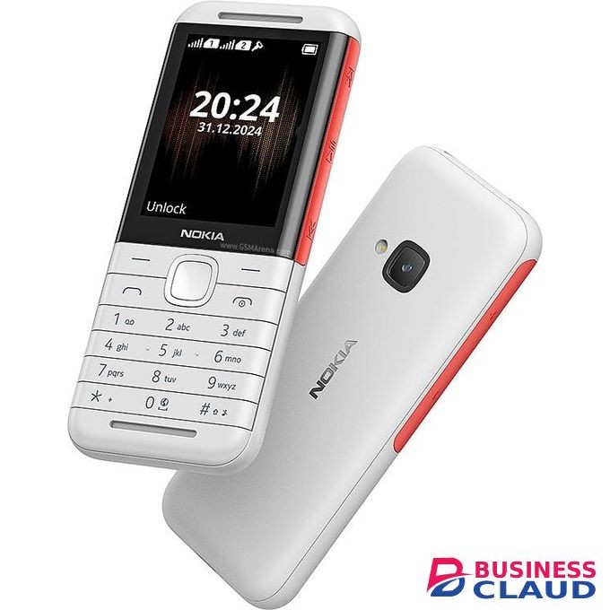 Nokia 5310 2.4inch, 1200mAh, 0.3Mp Camera, 8MB RAM, Dual Sim - White