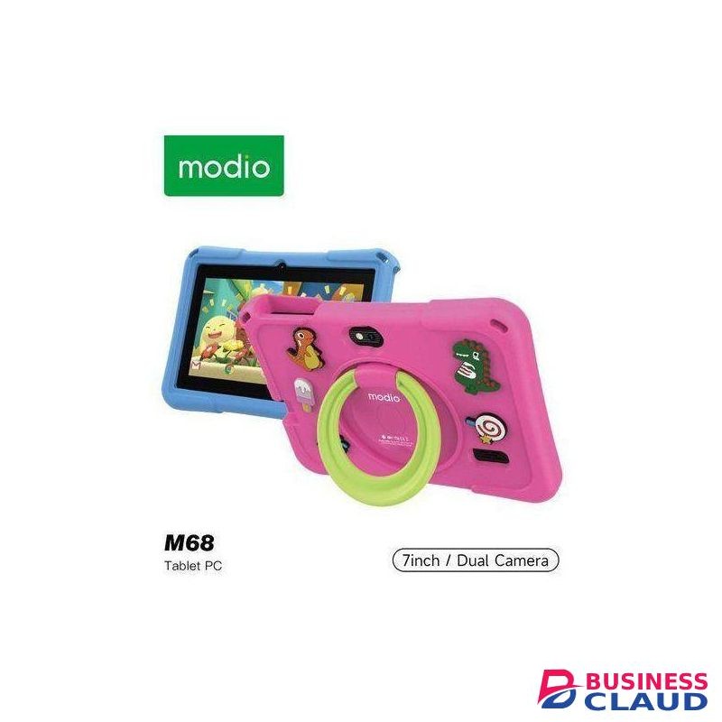 Modio M68 Kids Tablet, 7 inches, 6GB RAM + 128GB ROM,BLUE