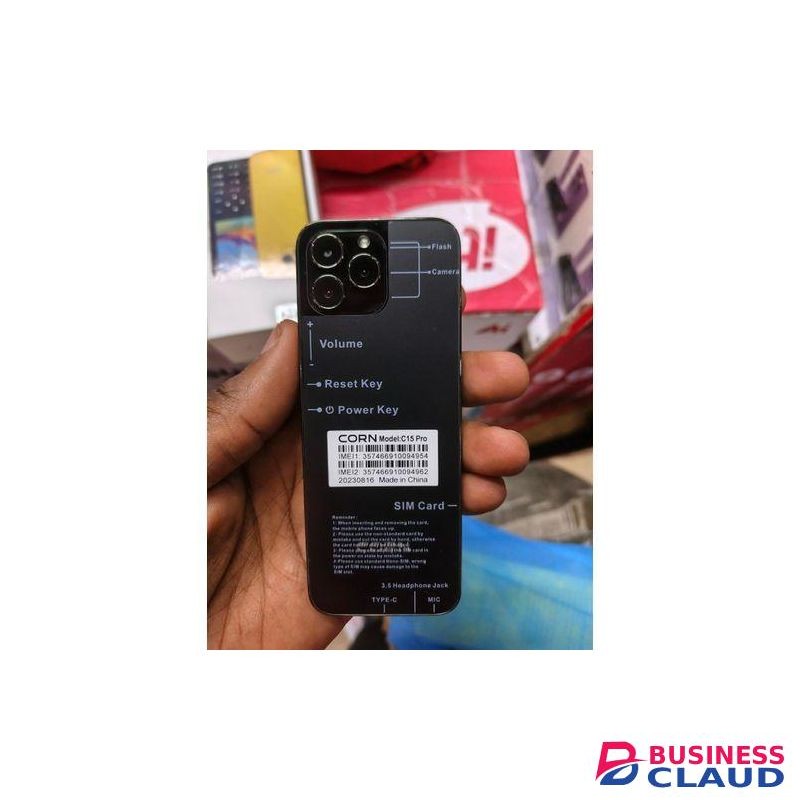 Corn C15 Pro Touch Button Keypad Phone – 1500mAh Battery