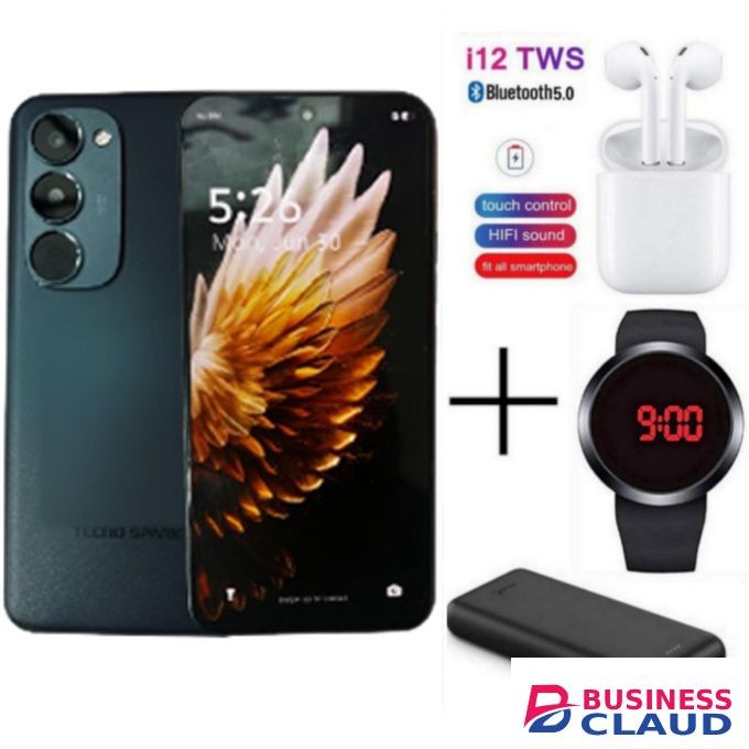 Tecno SPARK 40 PRO PLUS, 8GB RAM + 256GB ROM, 6.78", AMOLED, (Dual Sim), 50MP, 5200mAh - Tundra Green + FREE AMAZING GIFTS
