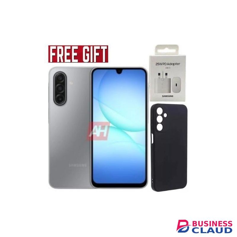 Samsung GALAXY A17, 6.7'' HD+, 6GB RAM + 128GB ROM, DUAL SIM, 50MP, 5000mAh COMES WITH FREE GIFTS (C TO C HEADER + SILICONE COVER )