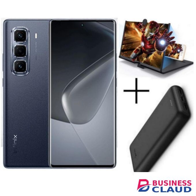 Infinix HOT 50 PRO PLUS, 6.78", (8GB +8GB) RAM & 256GB ROM,5000MAH,50MP - Sleek Black + Free Gifts