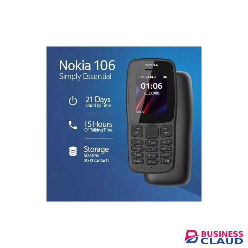 Nokia Original Kabambe Dual SIM Button Phone – Compact, Durable, and Reliable with Long Battery Life