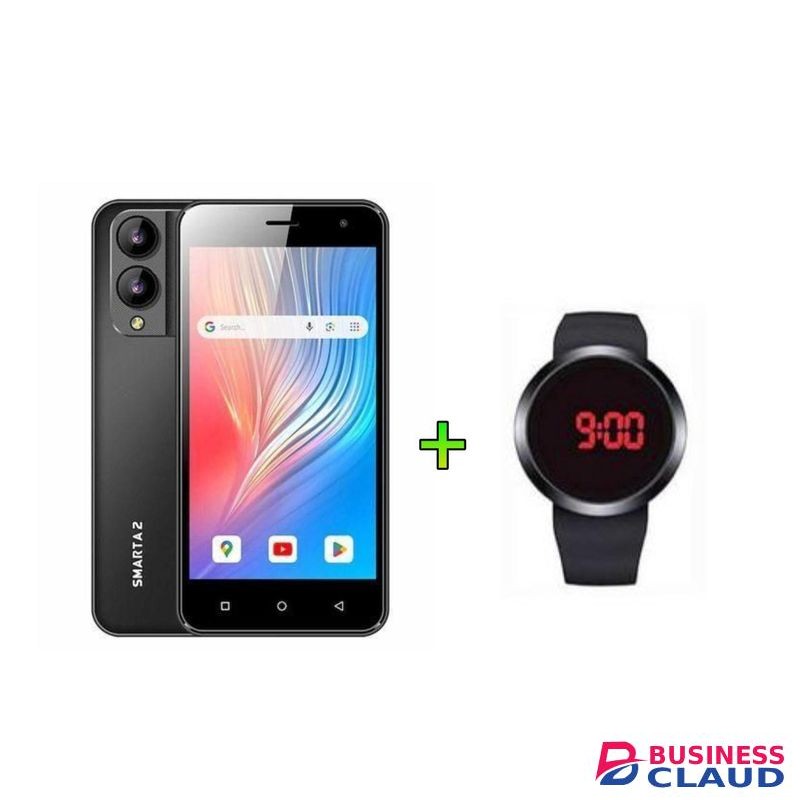 Safaricom NEON SMARTA 2,5.0' INCHES DISPLAY,(2GB+2GB) RAM & 32GB ROM,4G LTE, & FREE LED WATCH