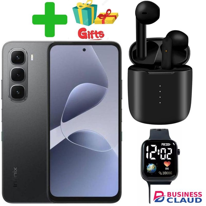Infinix Hot 60 Pro+'6.78 inches,50 MP,Battery 5160 mAh+AMAIZING GIFTS(F9 EARPODS,I12 EARPODS,LED WATCH)+1 YEAR WARRANTY