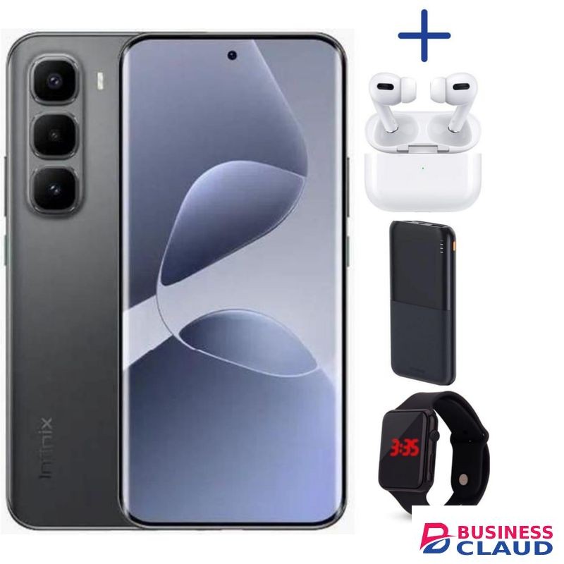 Infinix HOT 60 PRO PLUS, 6.78", 8GB RAM Up to 16GB RAM 256GB ROM, 4G, 5160mAh - LED WATCH PODS