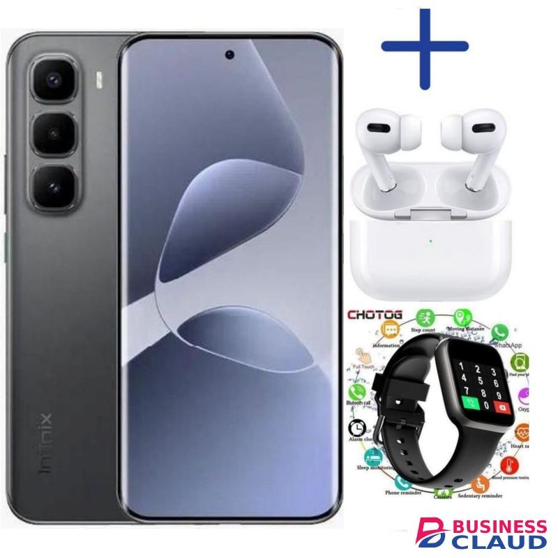 Infinix HOT 60 PRO PLUS, 6.78", 8GB RAM Up to 16GB RAM 256GB ROM, 4G, 5160mAh -WATCH