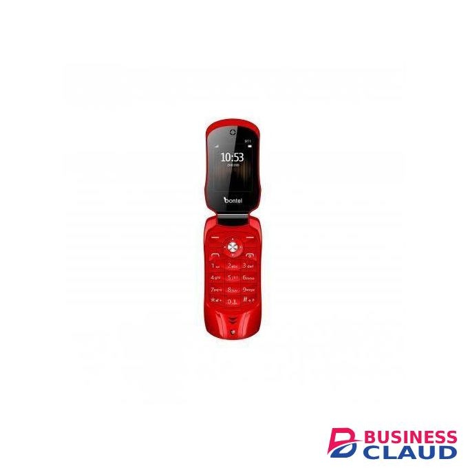 Bontel 911..size Display1.77" ..Flip Phone Red