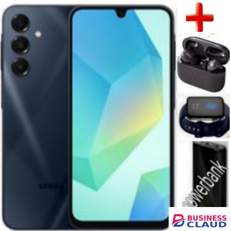 Samsung GALAXY A16, 6.7'' HD+, 4GB RAM + 128GB ROM, , 50MP Camera, 5000mAh+EARPODS +WATCH+POWER BANK.Battery