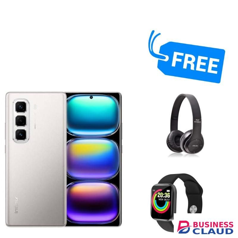 Infinix HOT 50 PRO+ 6.78" INCHES,UPTO 16 GB RAM & 256GB ROM,50MP,5000MAH,33W FREE WATCH & HEADPHONES