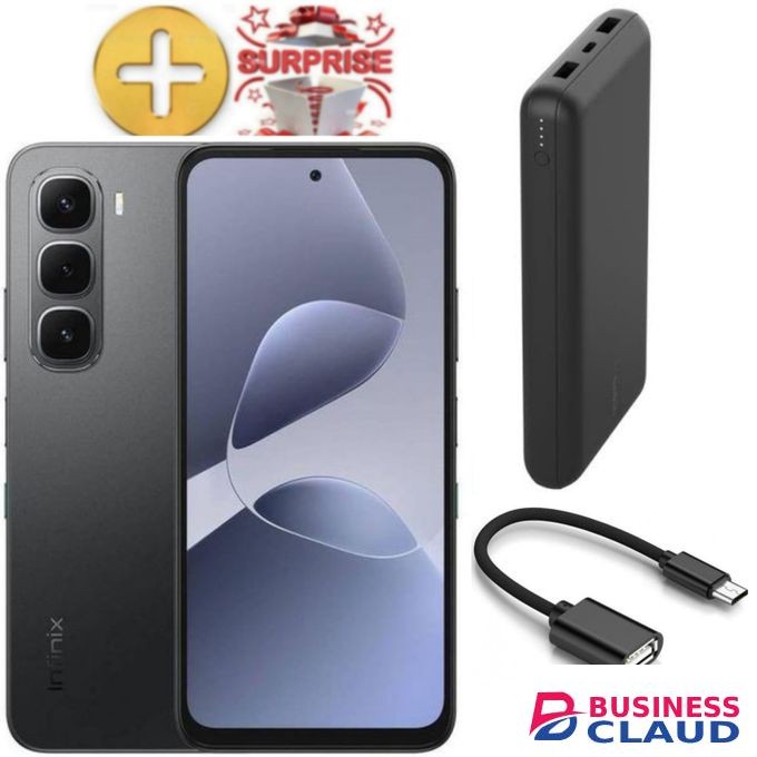 Infinix Hot 60 Pro PLUS 8GB RAM,256GB ROM 6.78 inches,Battery 5160 mAh+AMAIZING GIFTS(power bank,otg type c)+1 YEAR WARRANTY