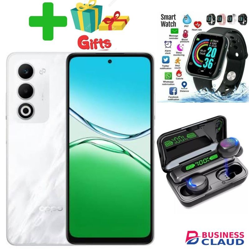 Oppo A5 6.67'', 256GB + 8GB RAM, 5800mAh 50MP (Dual SIM)+GIFTS,SMART WATCH