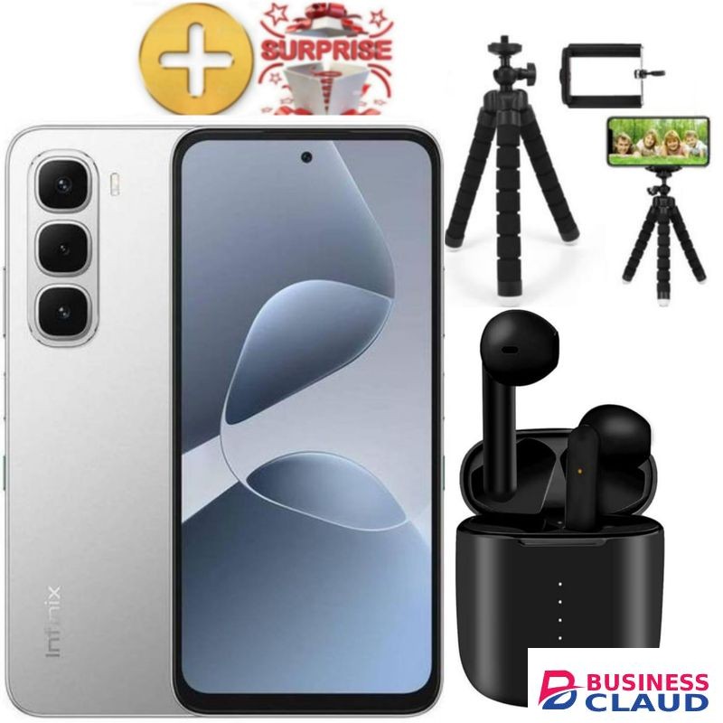 Infinix Hot 60 Pro PLUS 8GB RAM,256GB ROM 6.78 inches,Battery 5160 mAh+AMAIZING GIFTS(TRIPOD,I12 PODS)+1 YEAR WARRANTY