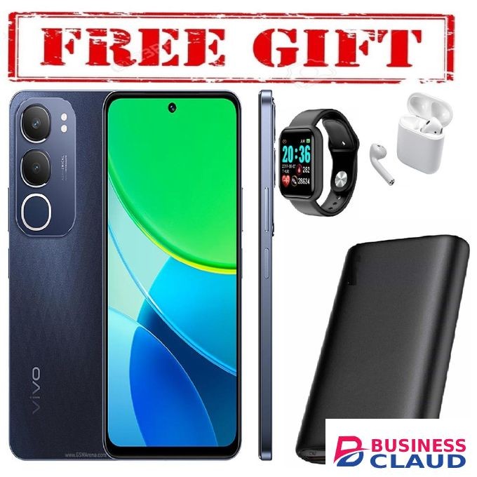 Vivo Y19s - 6.68'' - 6GB RAM + 128GB -(Dual Sim) - 5150mAh COMES WITH FREE GIFTS ( AIRPODS + SMART WATCH +POWERBANK ) FOR YOU