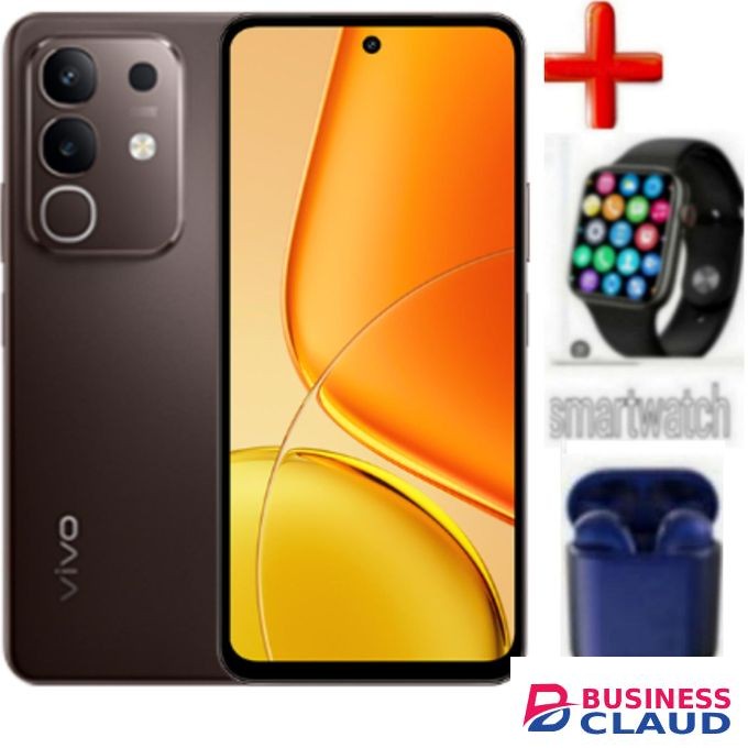 Vivo Y29 DISPLAY 6.68''8GB RAM +256GB ROM, 6500MAH BATTERY,50MP CAMERA,+SMART WATCH+EARPODS.