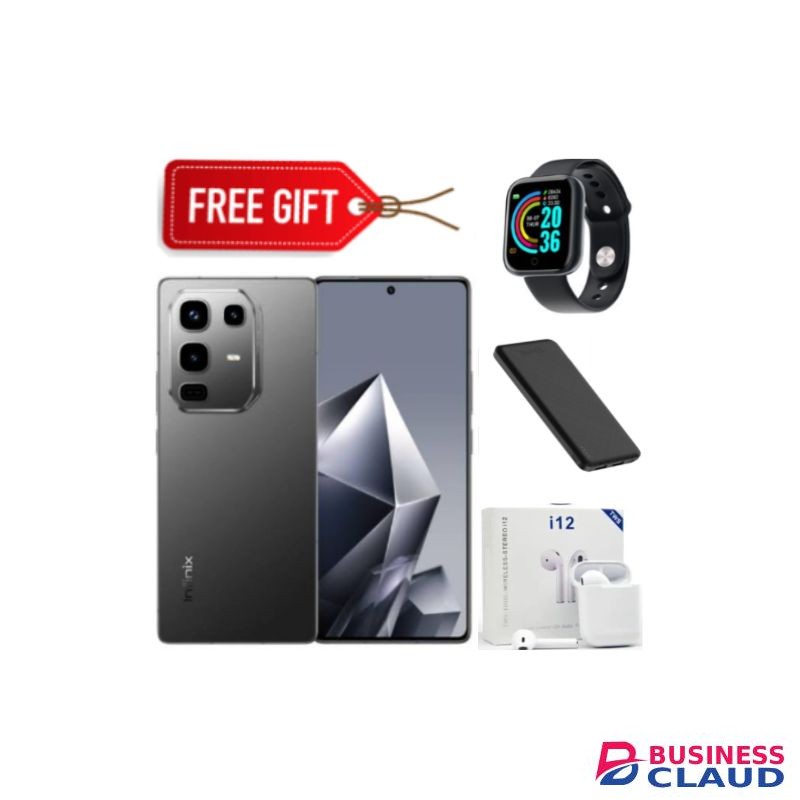 Infinix Note 50 Pro (256GB ROM+8GB RAM),4G, 108MP, 5000mAh+Smartwatch+Earpods+Powerbank