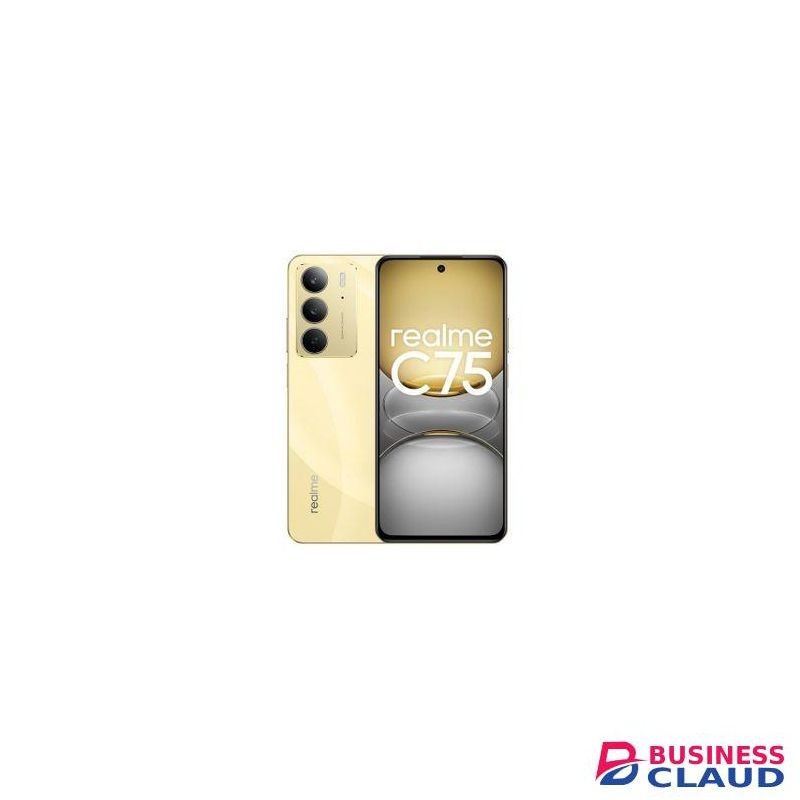 Realme C75, 6.74", 256GB ROM + 8GB RAM (Dual SIM), 6000mAh - Gold