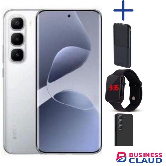 Infinix HOT 60 PRO PLUS, 6.78", 8GB RAM Up to 16GB RAM 128GB ROM, 4G, 5160mAh - LED WATCH PODS