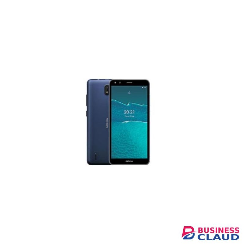 Nokia C1 2nd Edition ,5.45" - 16GB + 1GB (Dual Sim) 2500 MAh, 5MP, Blue+ QUALITY GIFTS