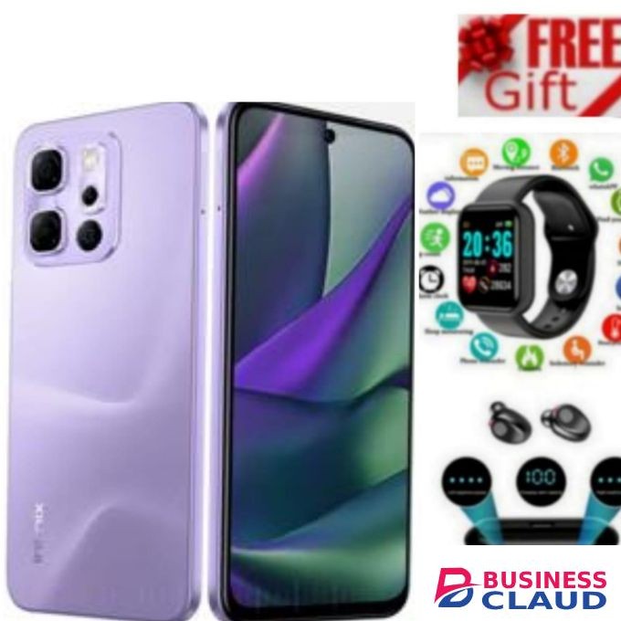Infinix Hot 60i'6.7 Inches,8GB RAM+256GB ROM" 50 MP' Dual SIM'5000 MAh Battery., F9 BUDS SMART WATCH