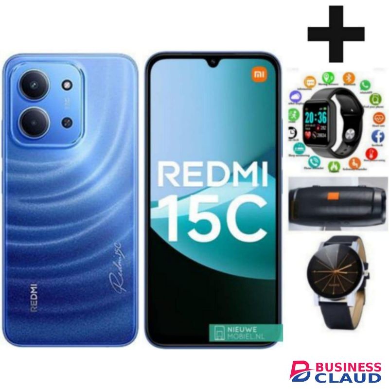 XIAOMI Redmi 15C' 6.88 inches8GB RAM+256GB ROM,Battery: 5000 mAh+AMAIZING (tg speaker)+1 YEAR WARRANTY