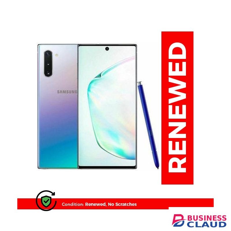 Refurbished Galaxy Note 10, 6.3", 8GBRAM + 256GB, 3500mAh, Blue (6 Months WRTY)