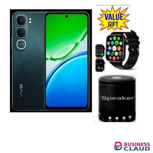 Vivo y21d DISPLAY 6.68''4GB RAM +128GBROM STORAGE 6500MAH BATTERY DUAL SIM,50MP CAMERA+SMARTTWATCH+MINISPEAKER