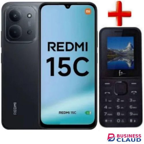 XIAOMI Redmi 15C, 6.9'',up to 16GB Extended RAM+ 256GB Storage, Battery: 6000 mAh,1 YEAR WARRANTY+FREE PHONE