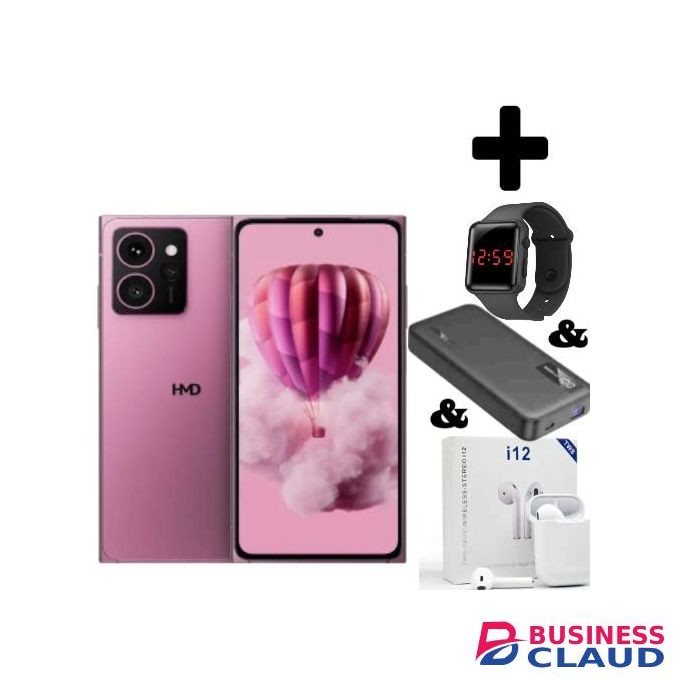 Hmd ARC, 6.52", 4GB RAM + 64GB ROM (Dual SIM), 5000mAh+Gifts