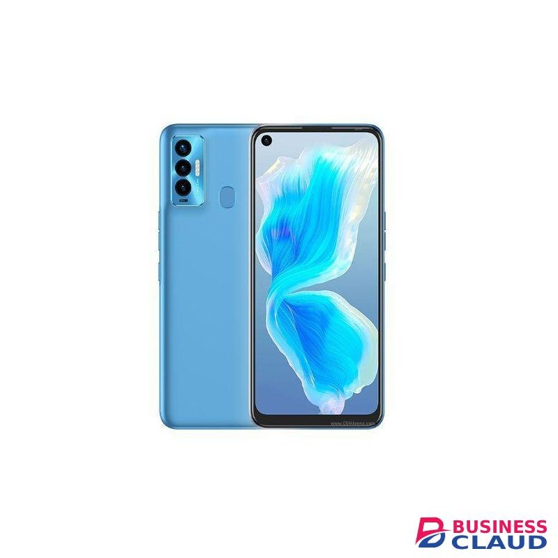 Tecno Camon 18i 6.6" , 4GB RAM + 128GB ROM, 5000mAh - Blue + Web Watch, Otg Cable & Earpods