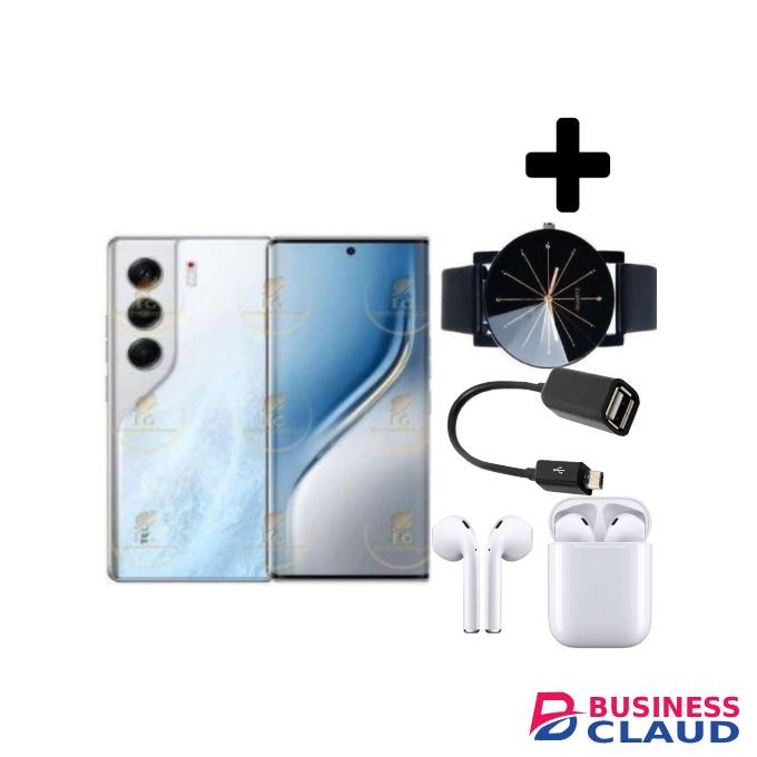 Tecno CAMON 40 PRO, 6.78'' 12OHz AMOLED(Curved Screen) 256GB ROM+8GB RAM ( +8GB Extended) 52000mAh 45W (Daul Sim) +Earphones+Otg+Web Watch