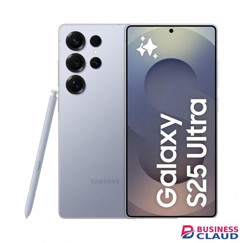 Samsung Galaxy S25 Ultra 5G -12GB+ 256GB-Dual SIM-Physical sim plus E sim-TITANIUM silver blue
