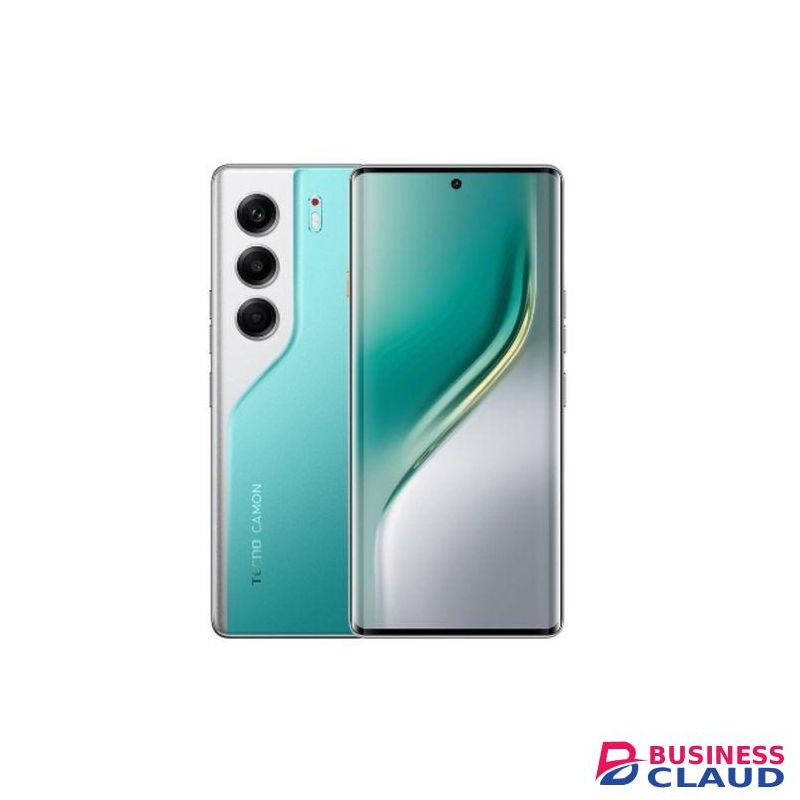 Tecno CAMON 40 PRO_ 6.78'' 12OHz AMOLED_ 256GB ROM+8GB RAM ( +8GB Extended) (Daul Sim) 52000mAh 45W_Emerald Lake Green