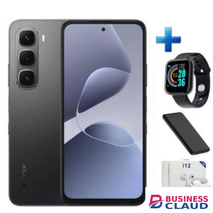Infinix Hot 60i'6.7 Inches,8GB RAM+256GB ROM" 50 MP' Dual SIM'5000 MAh Battery - Pod,SW PB