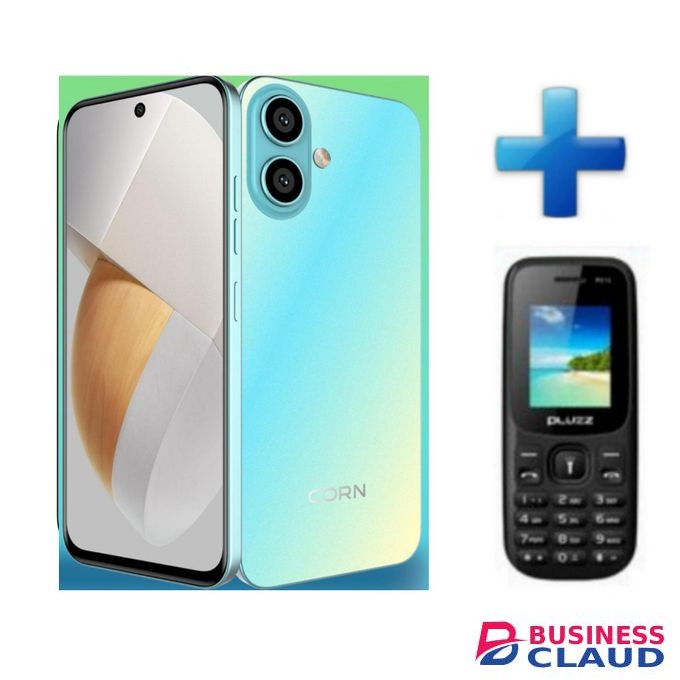 Corn C17 Pro Max //64GB Storage +5(2+3Extended ) RamUnlocked Cell Phone, Android 6.6"HD +WATERDROP SCREEN 13MP Main Camera,8mp Front Camera 5000mAh Dual SIM, Face ID - Free Phone