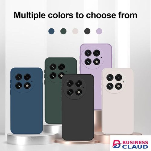ONE PLUS 13 (1+ 13) Phone Case, Premium Original Silicone Case with Soft Touch, Shockproof and Scratch-Resistant Protective Cover in Pink Edition