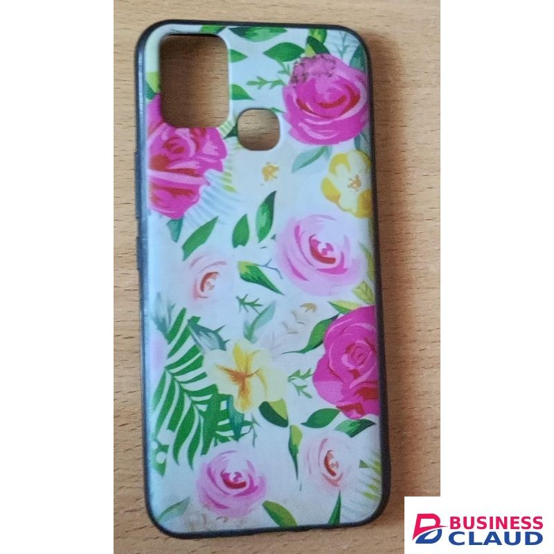 Infinix Hot 10T Flowered Phone Case Ultra Slim Shockproof Matte Luxury Rubber Skin Liquid Silicone Case For Infinix Hot 10T Back Cover